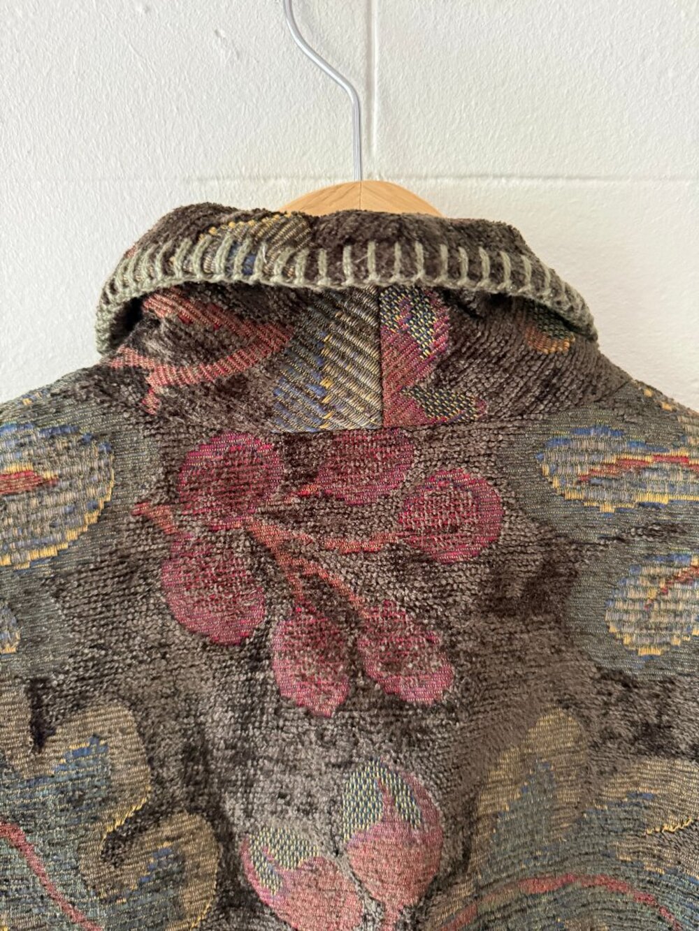 Vintage Longhorn | Tapestry Blazer | Cottagecore Western Stampede | Medium - Picture 11 of 14